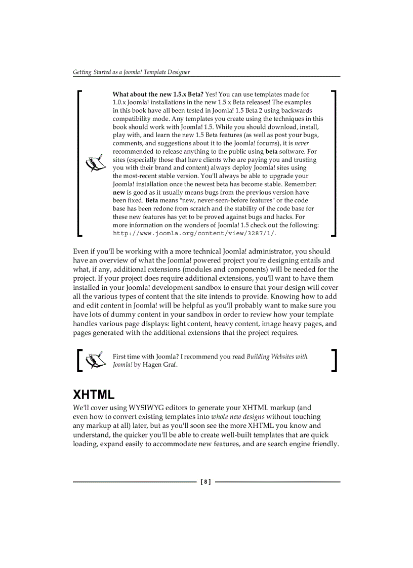 image for page Joomla Template Design