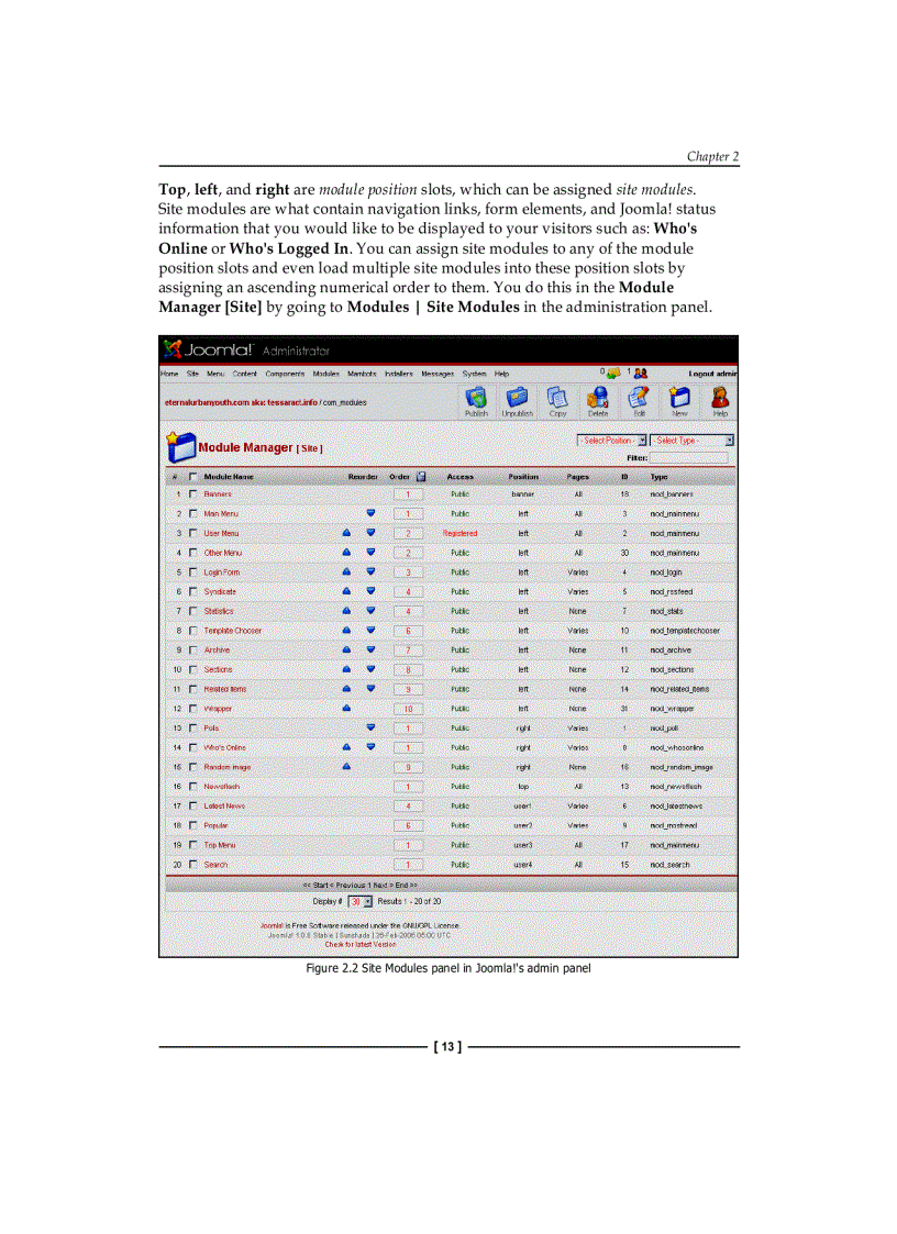 image for page Joomla Template Design