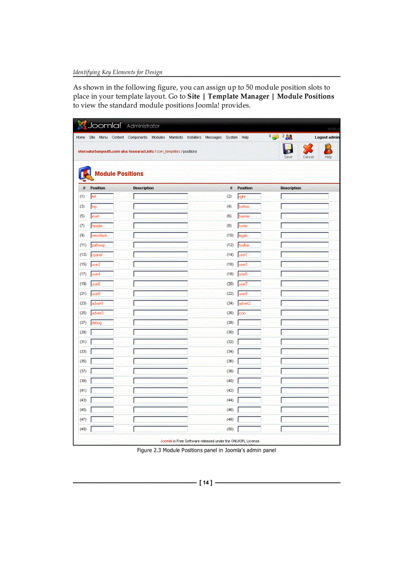 image for page Joomla Template Design