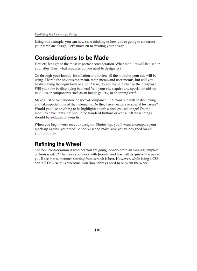 image for page Joomla Template Design