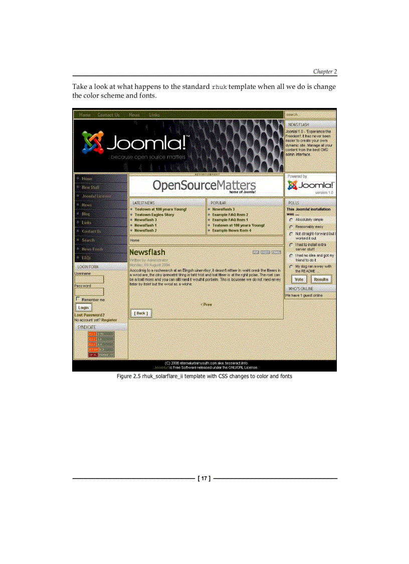 image for page Joomla Template Design