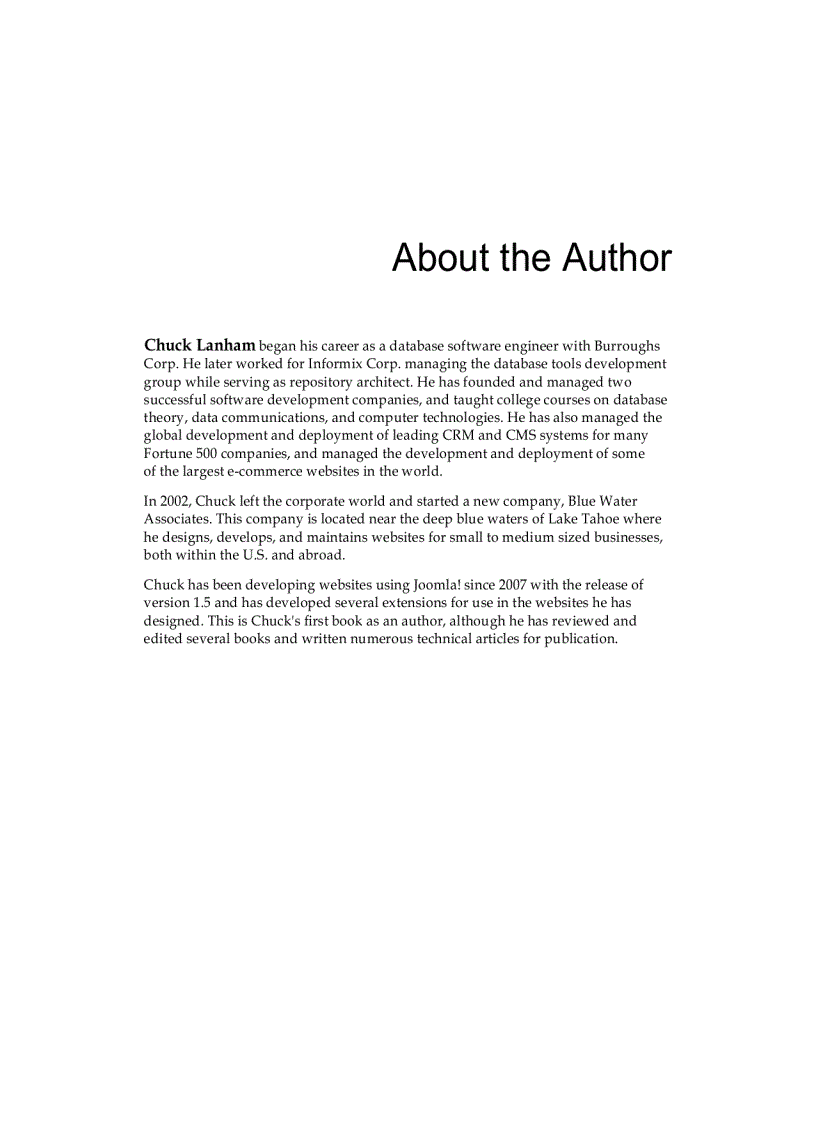 image for page Mastering Joomla 1 5 Extension and Framework Development