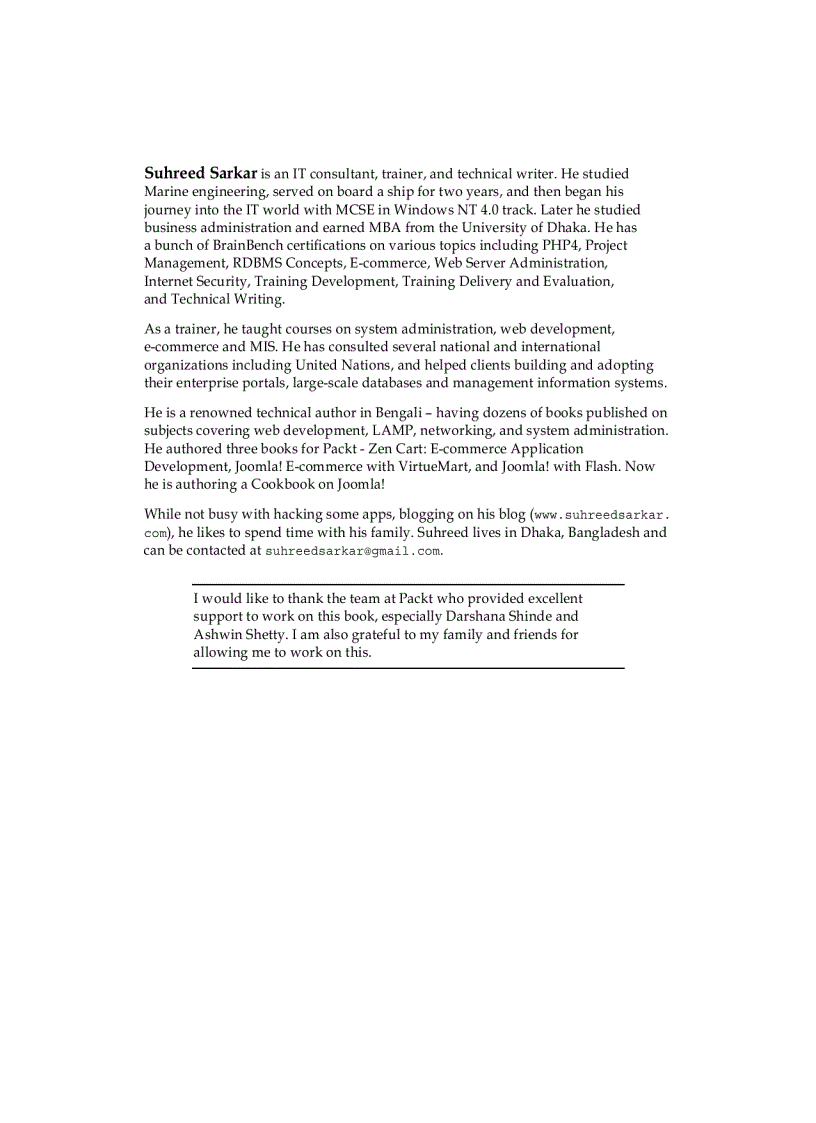 image for page Mastering Joomla 1 5 Extension and Framework Development