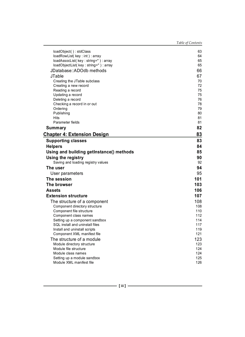 image for page Mastering Joomla 1 5 Extension and Framework Development
