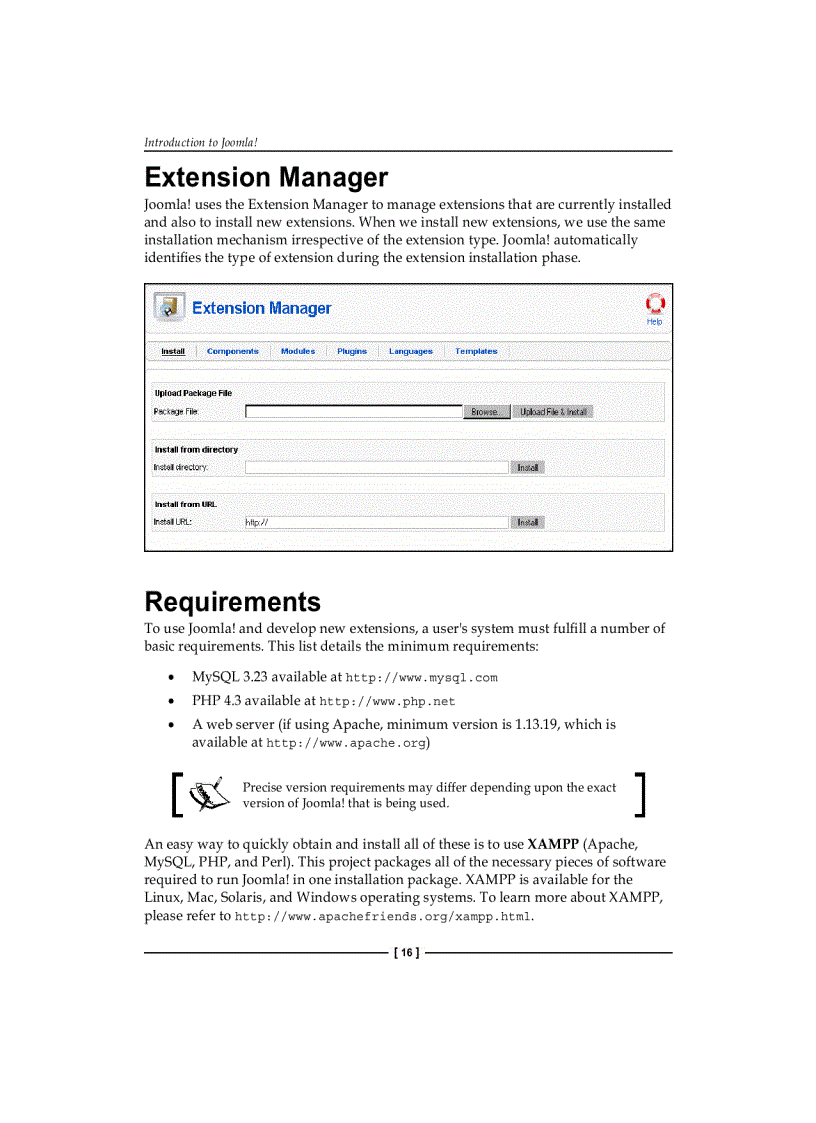 image for page Mastering Joomla 1 5 Extension and Framework Development