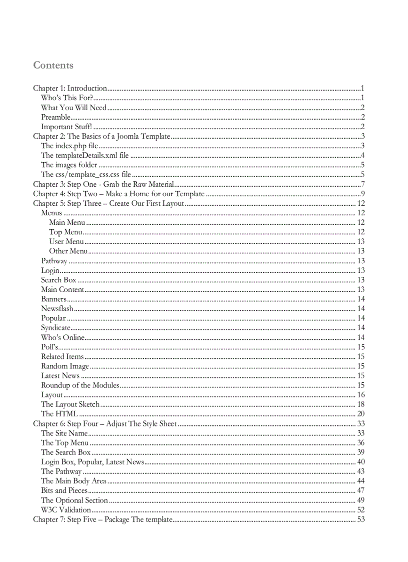 image for page Make a Joomla Template in 5 Easy Steps Gary Reid