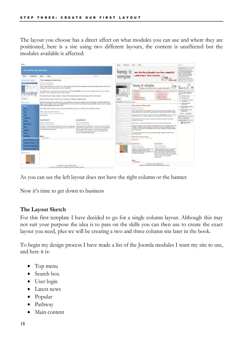 image for page Make a Joomla Template in 5 Easy Steps Gary Reid