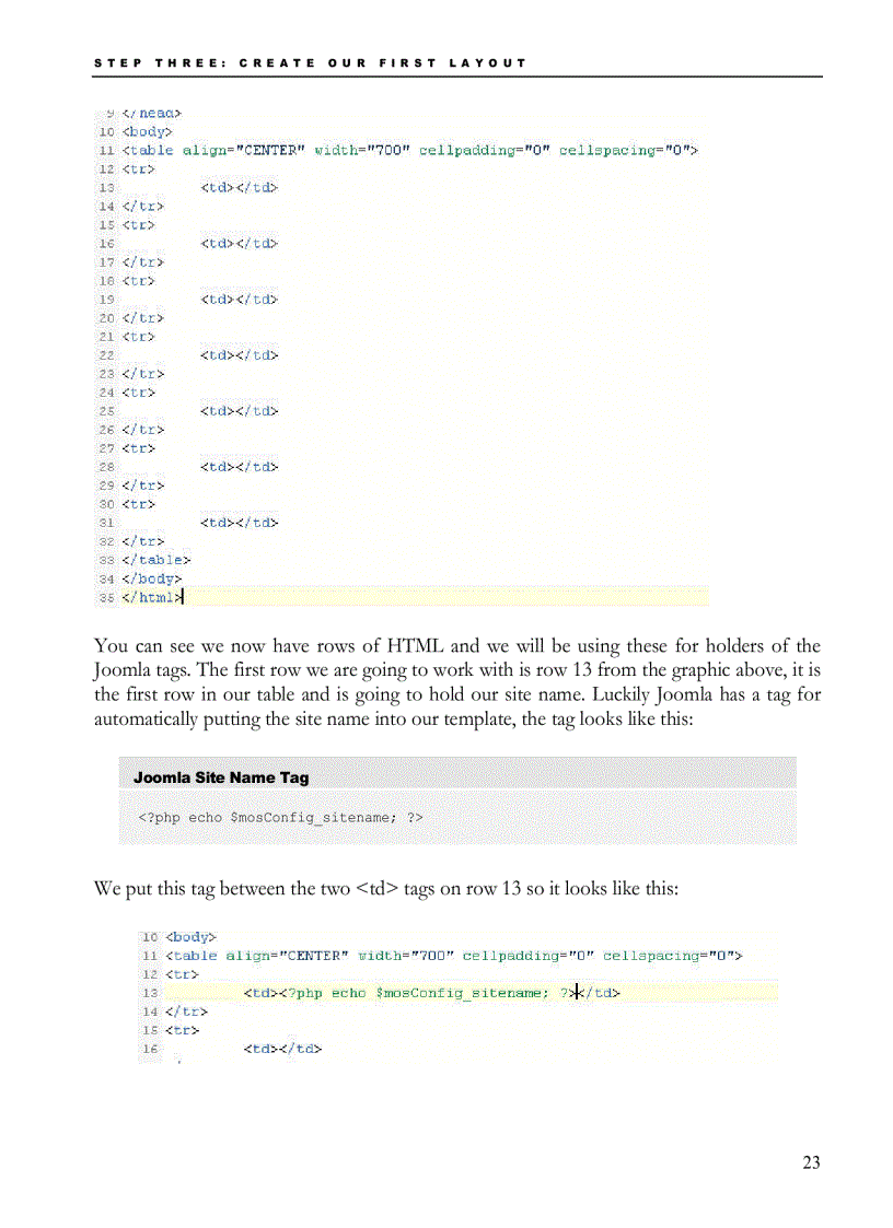 image for page Make a Joomla Template in 5 Easy Steps Gary Reid