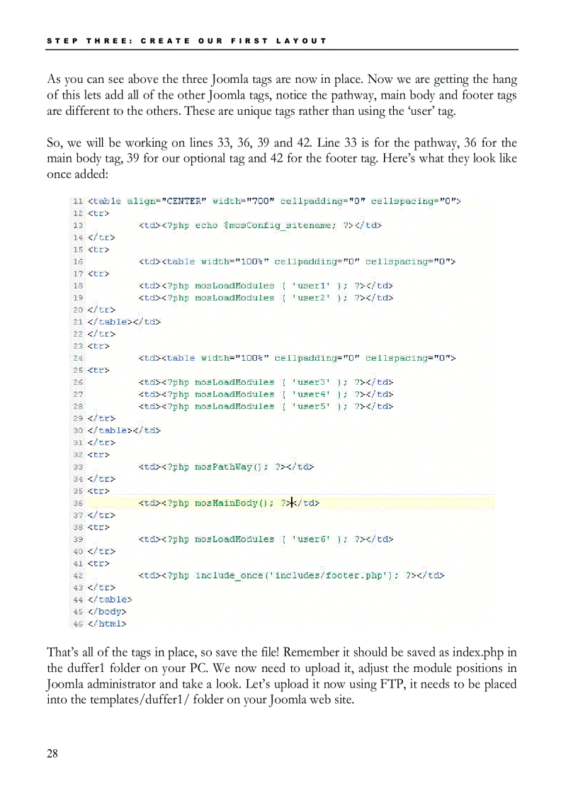 image for page Make a Joomla Template in 5 Easy Steps Gary Reid