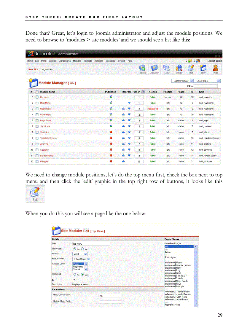 image for page Make a Joomla Template in 5 Easy Steps Gary Reid