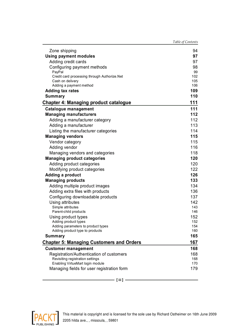 image for page Joomla E Commerce with VirtueMart