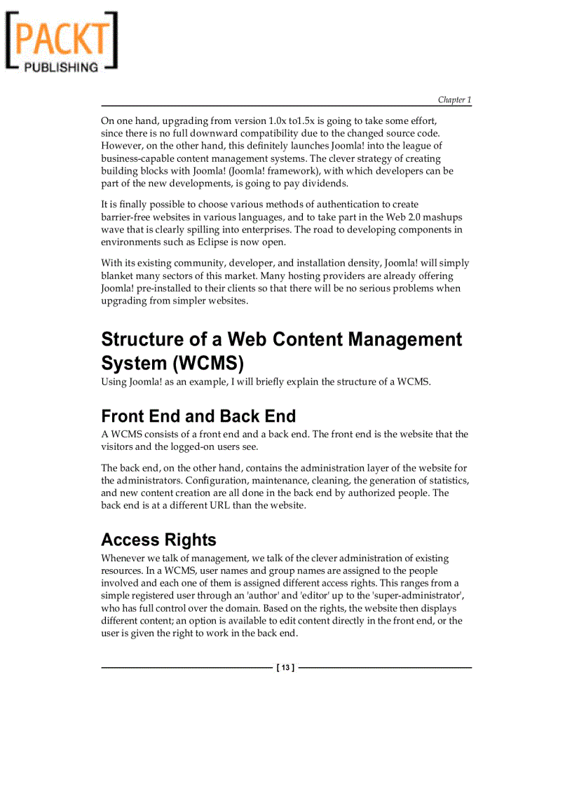 image for page Building website with Joomla 1 5 Author Hagen Graf