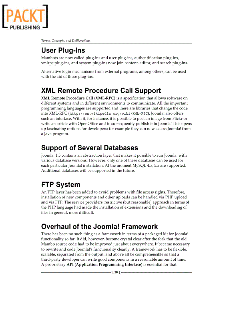 image for page Building website with Joomla 1 5 Author Hagen Graf