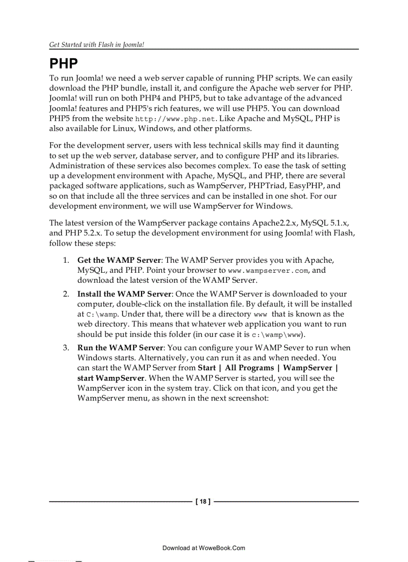 image for page Joomla With Flash Suhreed Sarkar