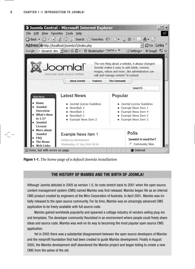 image for page Beginning Joomla From Novice to Professional