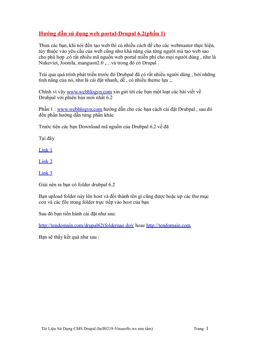 image for page Hướng dẫn sử dụng Drupal 6 2 Tiếng Việt