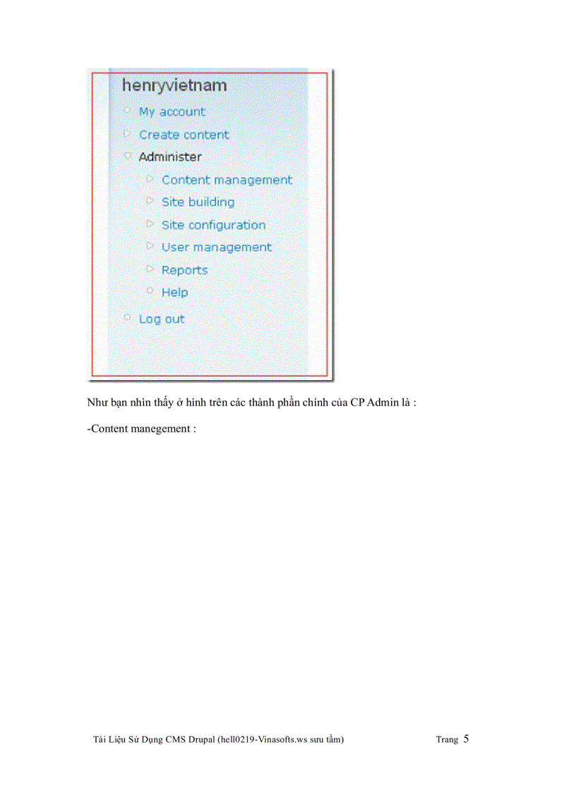 image for page Hướng dẫn sử dụng Drupal 6 2 Tiếng Việt