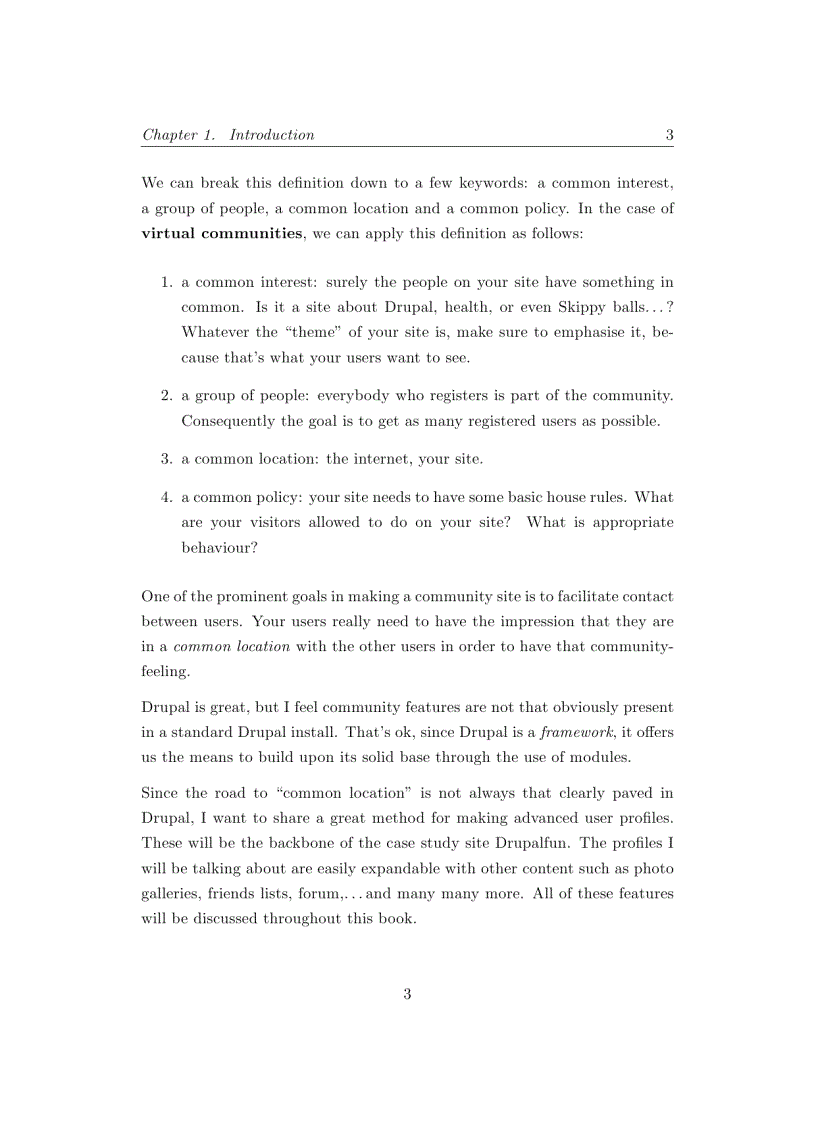 image for page Drupal 6 Ultimate Community Site Guide 2009 Dorien Herremans MSc MIS