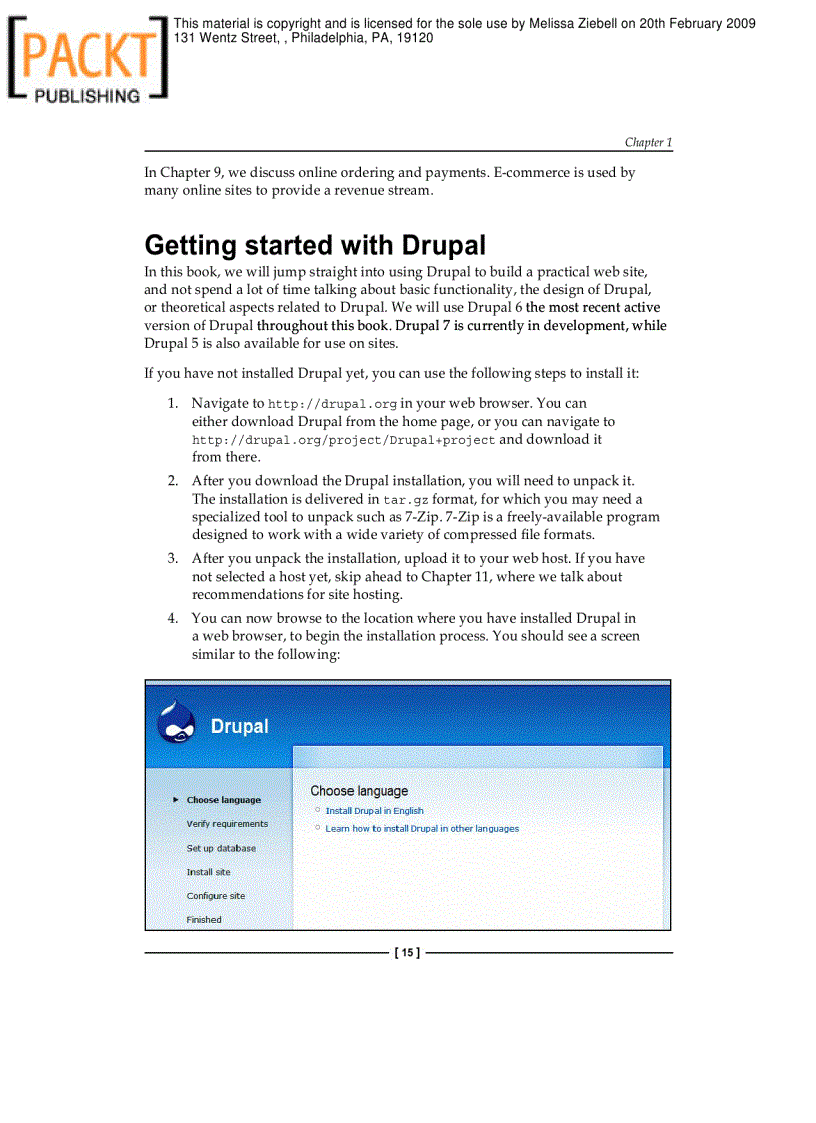 image for page Drupal 6 Site Builder Solutions Mark Noble
