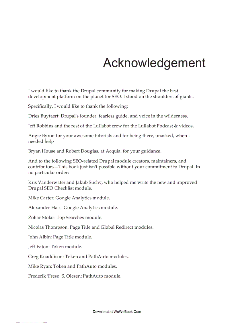 image for page Drupal 6 Search Engine Optimization 2009 Ben Finklea