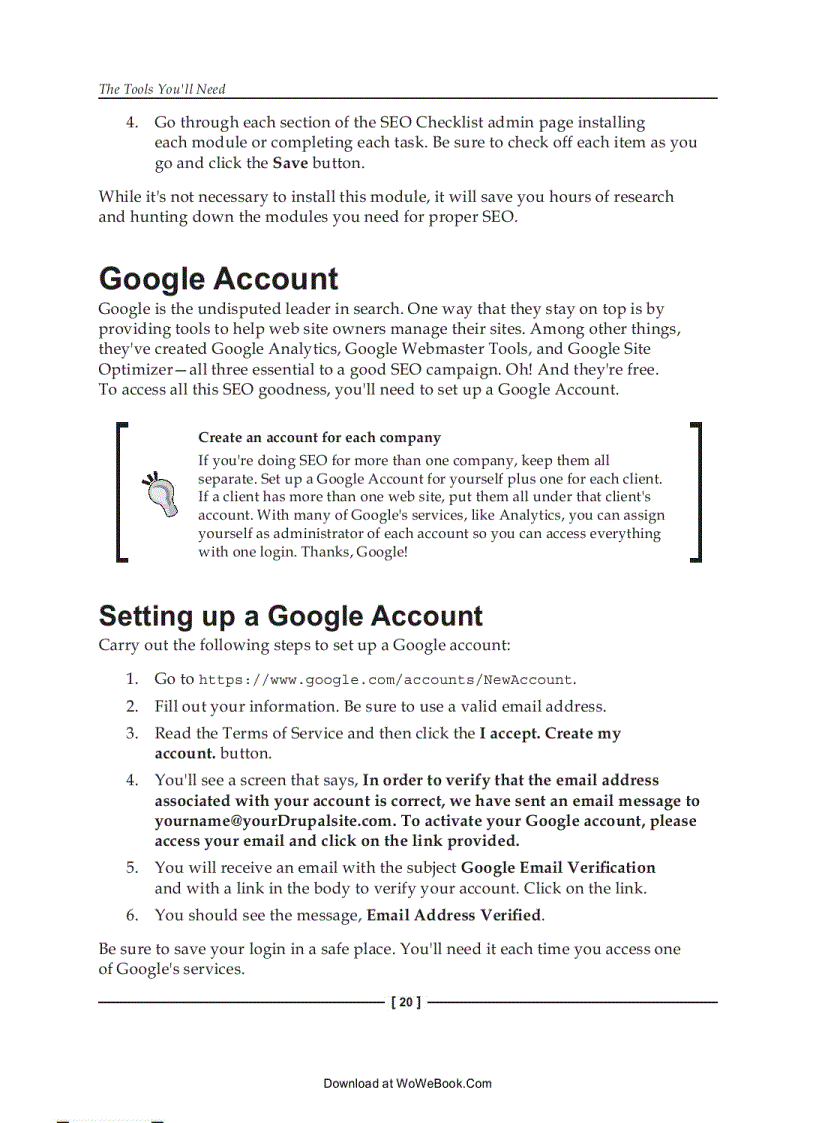 image for page Drupal 6 Search Engine Optimization 2009 Ben Finklea