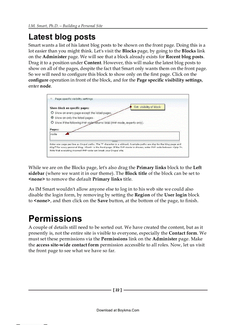 image for page Drupal 6 Site Blueprints Timi Ogunjobi