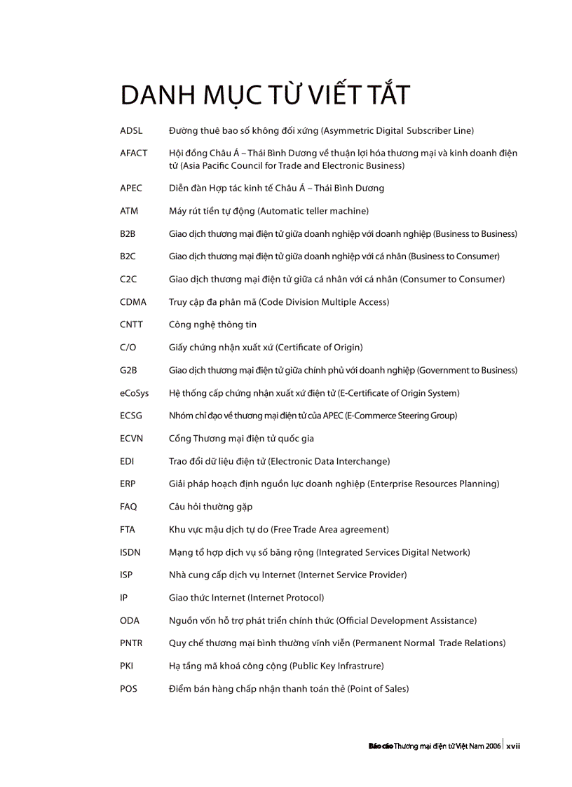 image for page Báo cáo TMDT Việt Nam 2006