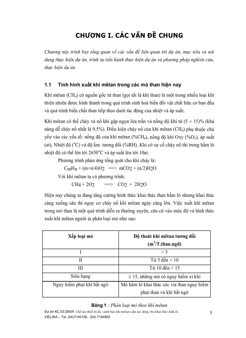 image for page Chế tạo thiết bị tự động đo và cảnh báo khí mêtan cầm tay dùng cho khai thác hầm lò