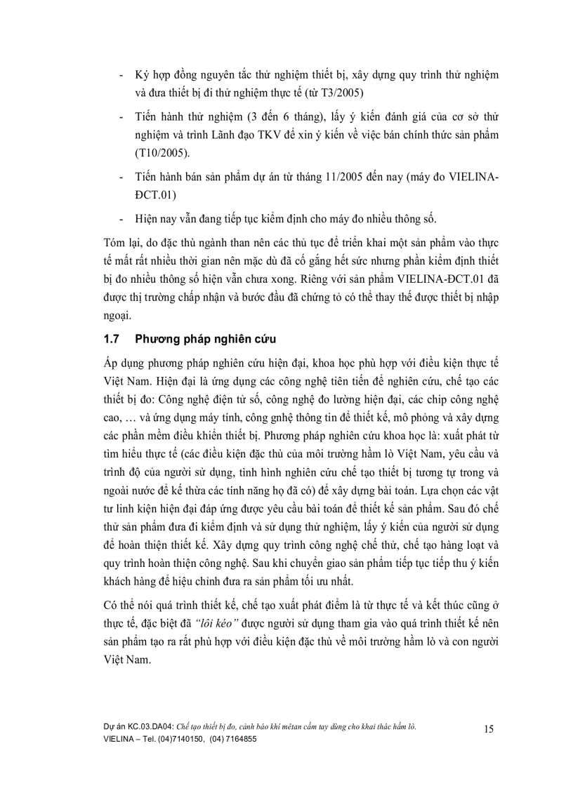 image for page Chế tạo thiết bị tự động đo và cảnh báo khí mêtan cầm tay dùng cho khai thác hầm lò