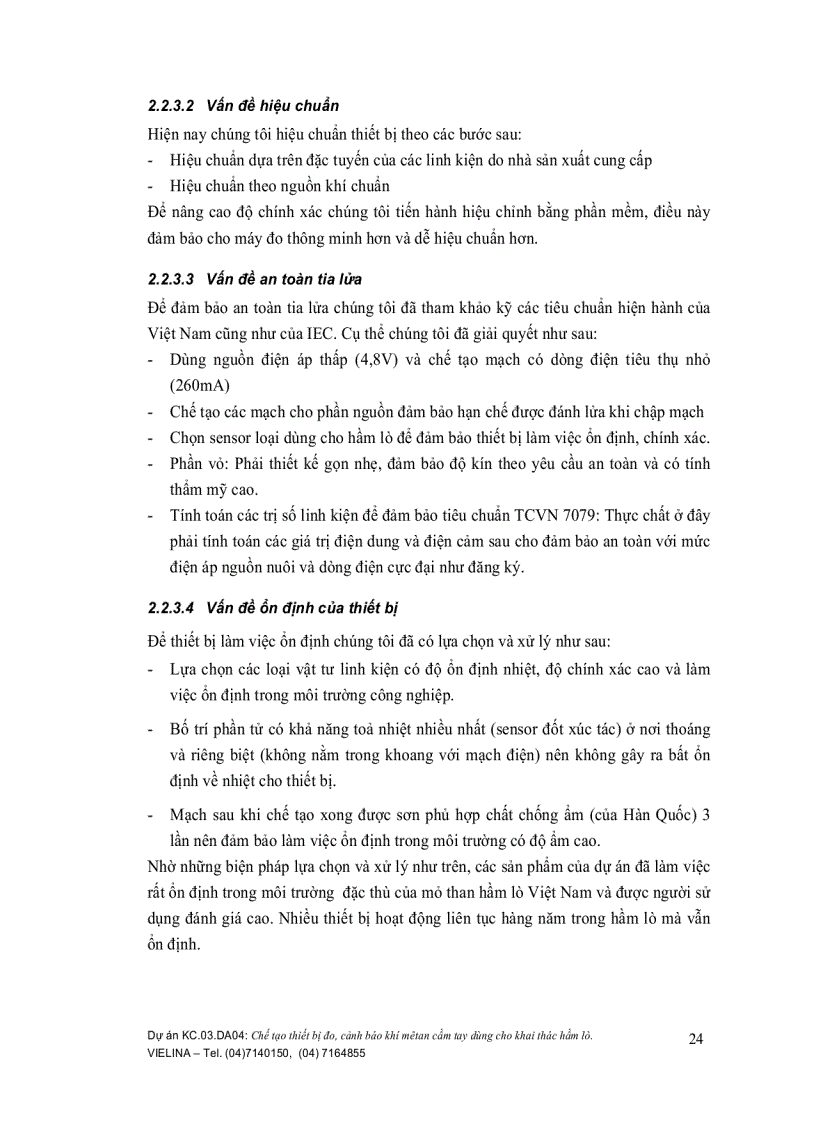 image for page Chế tạo thiết bị tự động đo và cảnh báo khí mêtan cầm tay dùng cho khai thác hầm lò