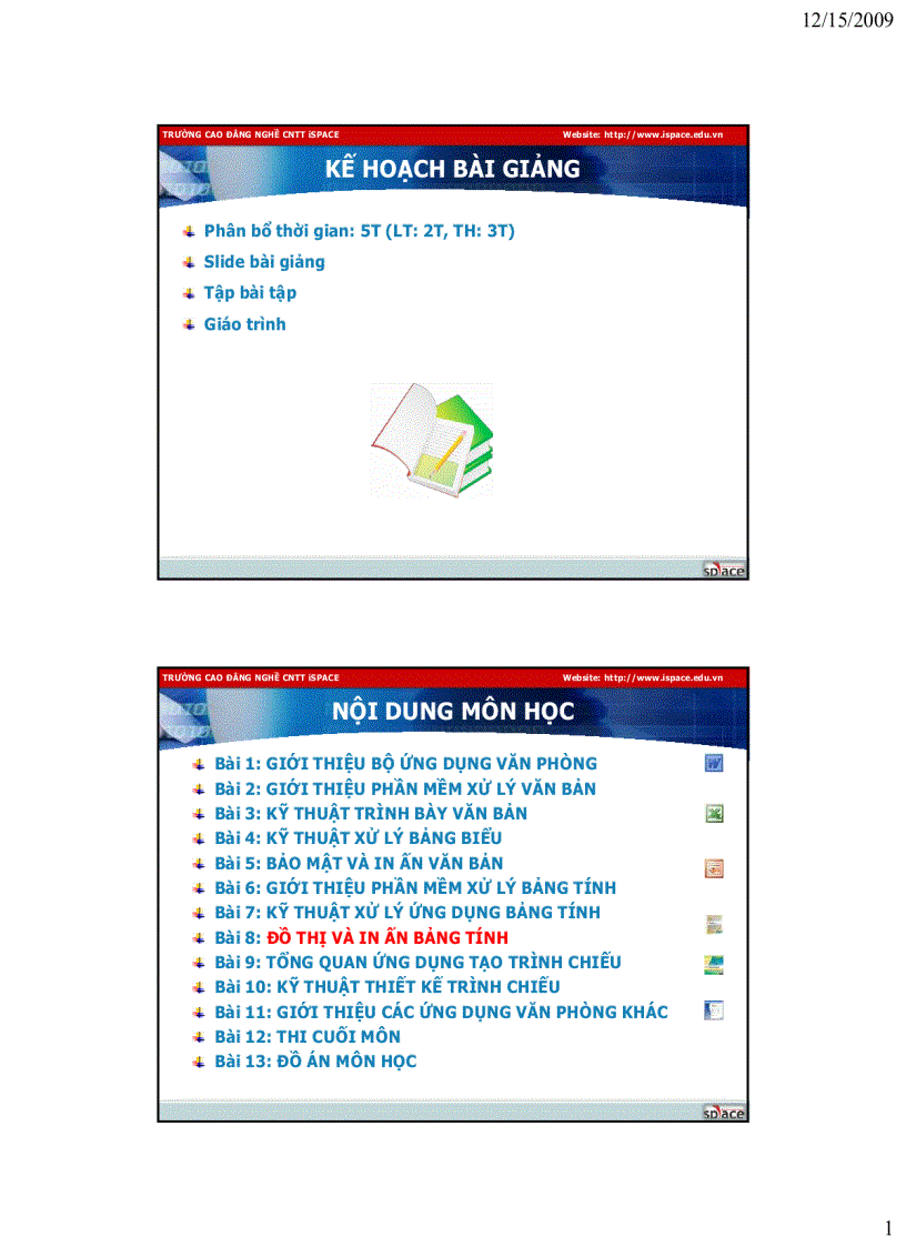 image for page Bài 8 đồ thị và in ấn bảng biểu