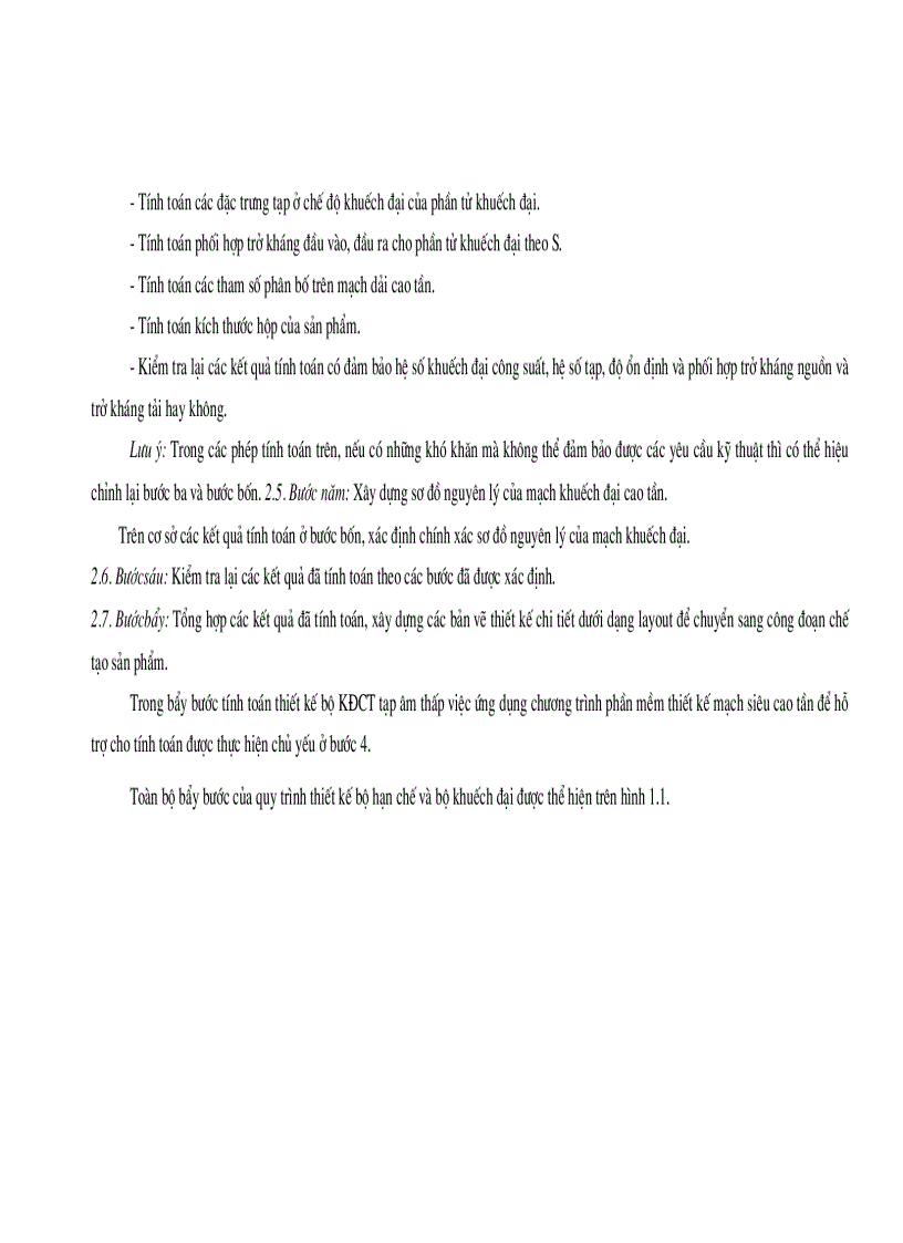 image for page Quy trình thiết kế chế tạo sản phẩm bộ khuếch đại siêu cao tần tạp âm thấp