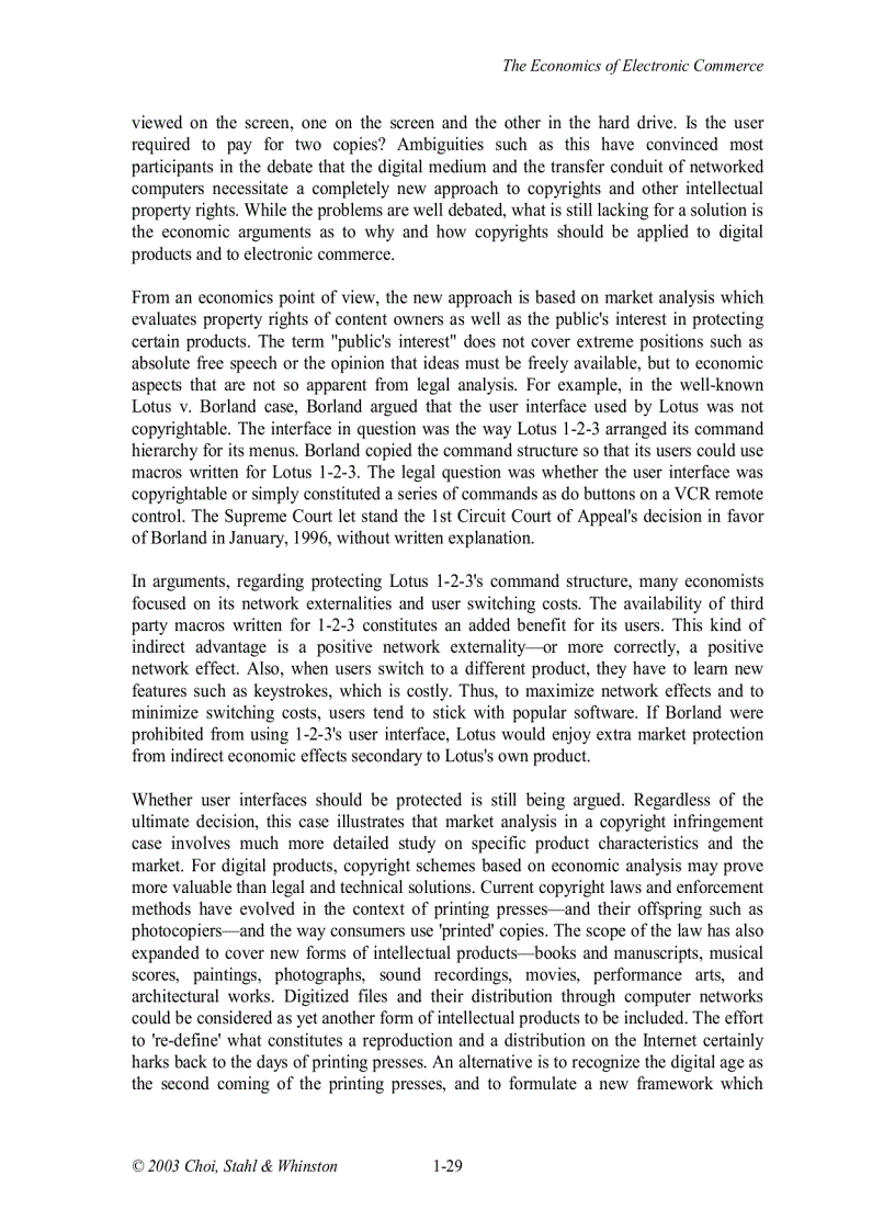 image for page The Economics of E Commerce