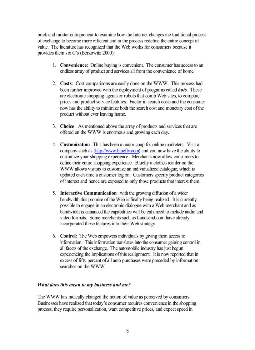 image for page A Primer on Developing An E Business Strategy