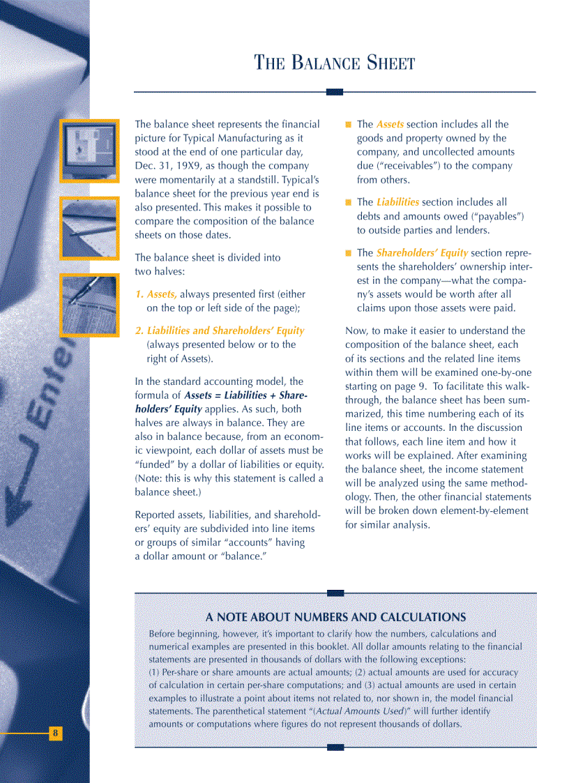image for page How to read a financial report