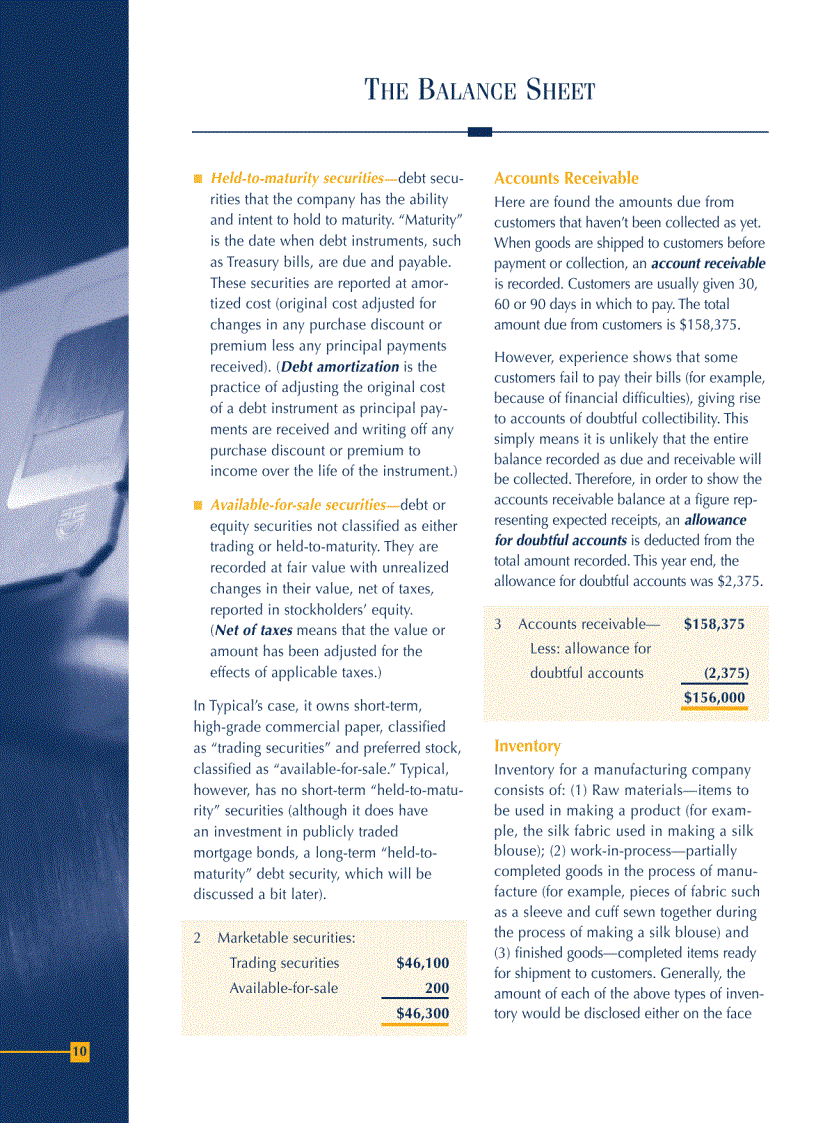 image for page How to read a financial report