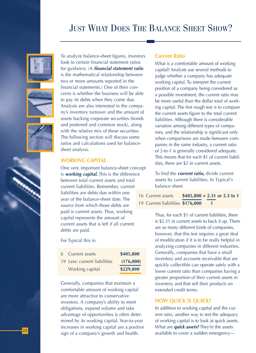 image for page How to read a financial report