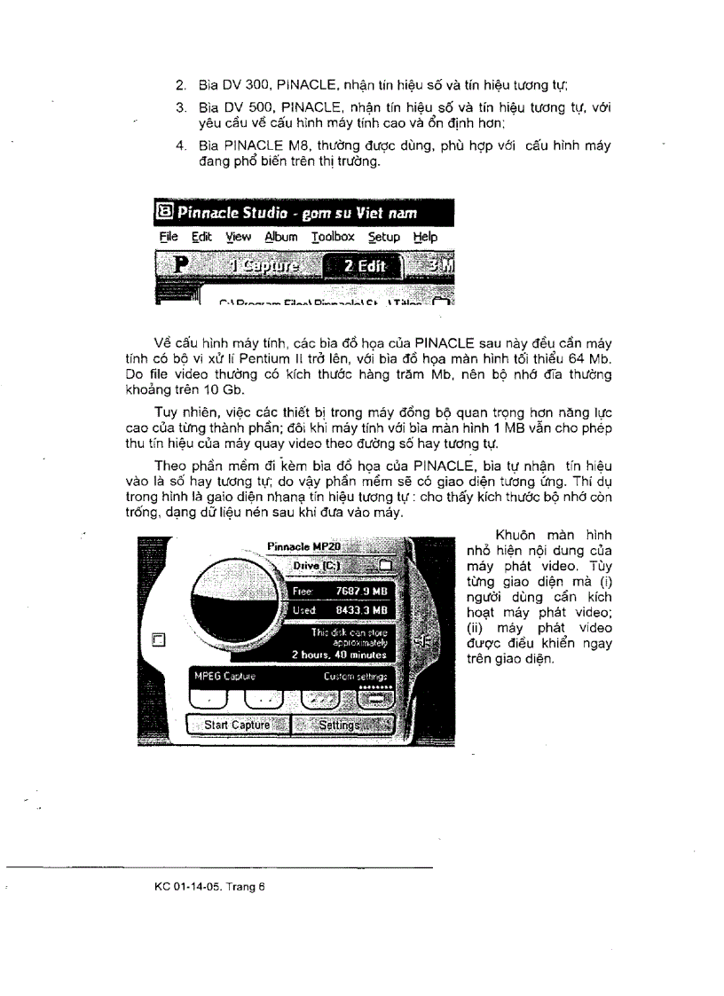 image for page Qui trình xử lý dữ liệu Video