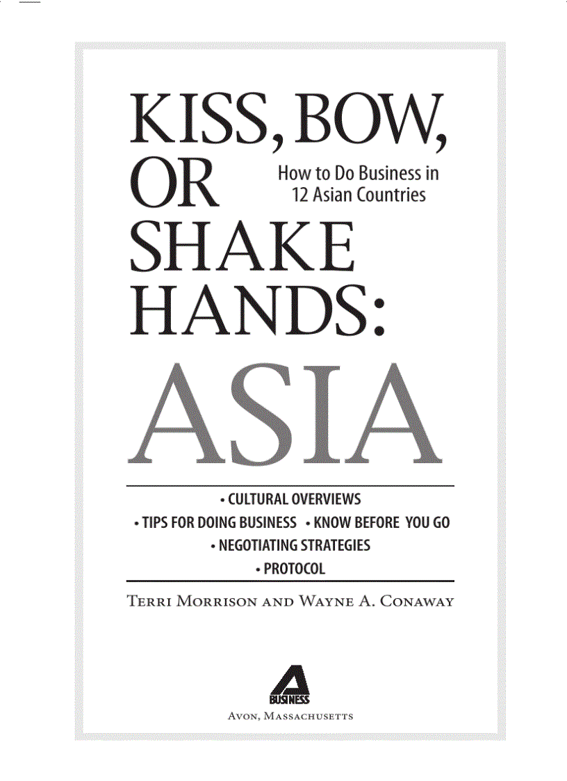 image for page How to Do Business in 12 Asian Countries