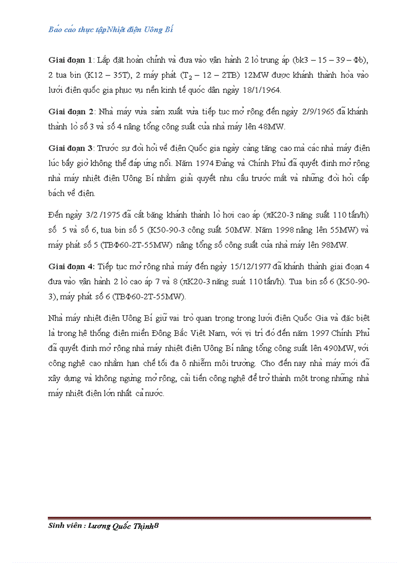 image for page Tìm hiểu hệ thống Turbine trong nhà máy nhiệt điện Uông Bí