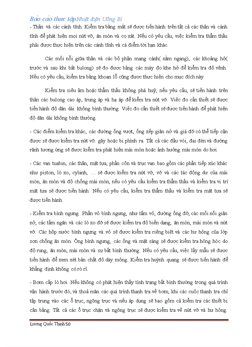 image for page Tìm hiểu hệ thống Turbine trong nhà máy nhiệt điện Uông Bí