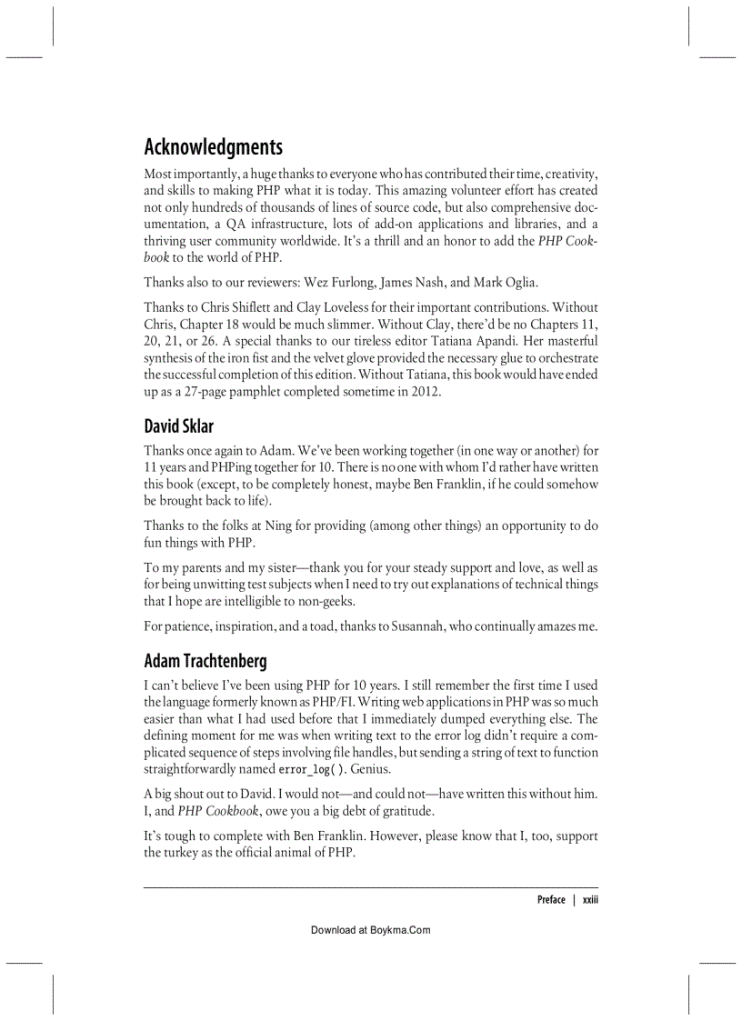 image for page PHP Cookbook 2nd Edition 2009