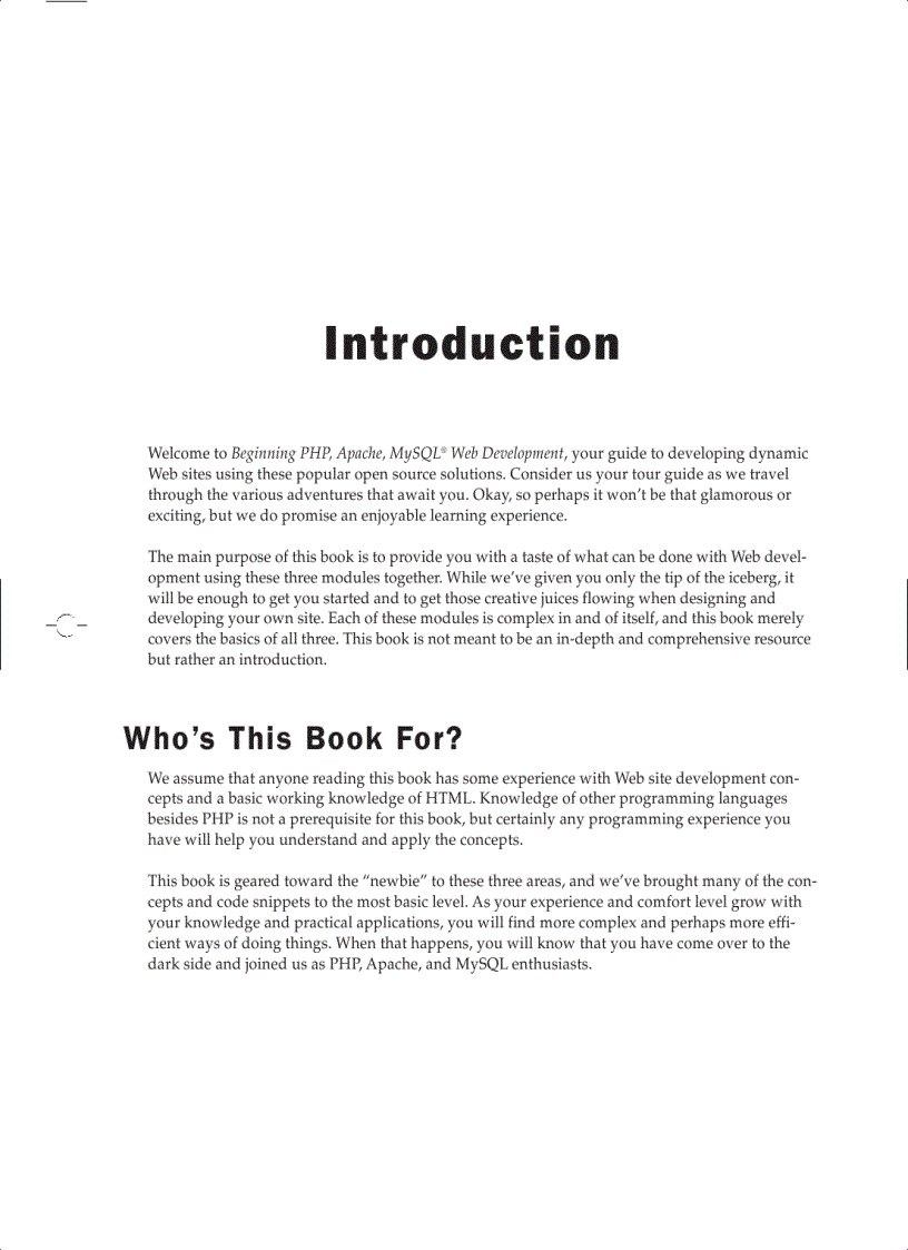 image for page Beginning PHP Apache MySQL Web Development