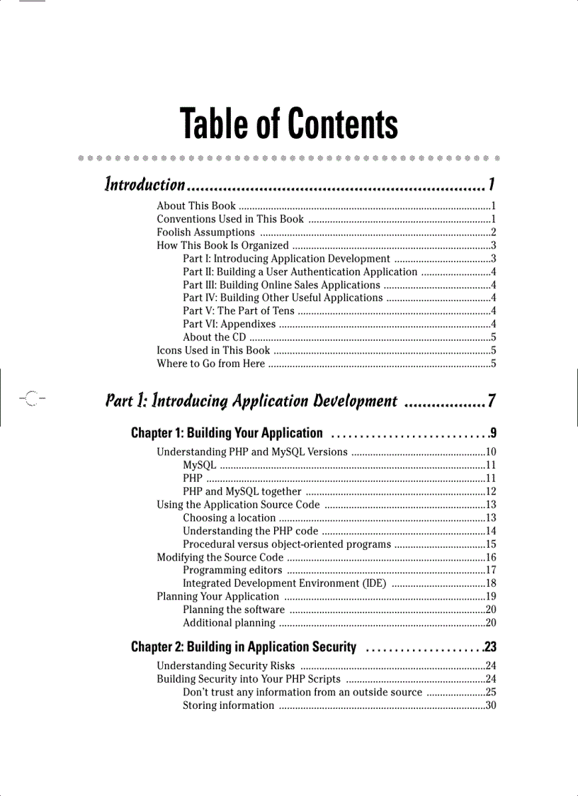 image for page PHP MySQL Everyday Apps For Dummies