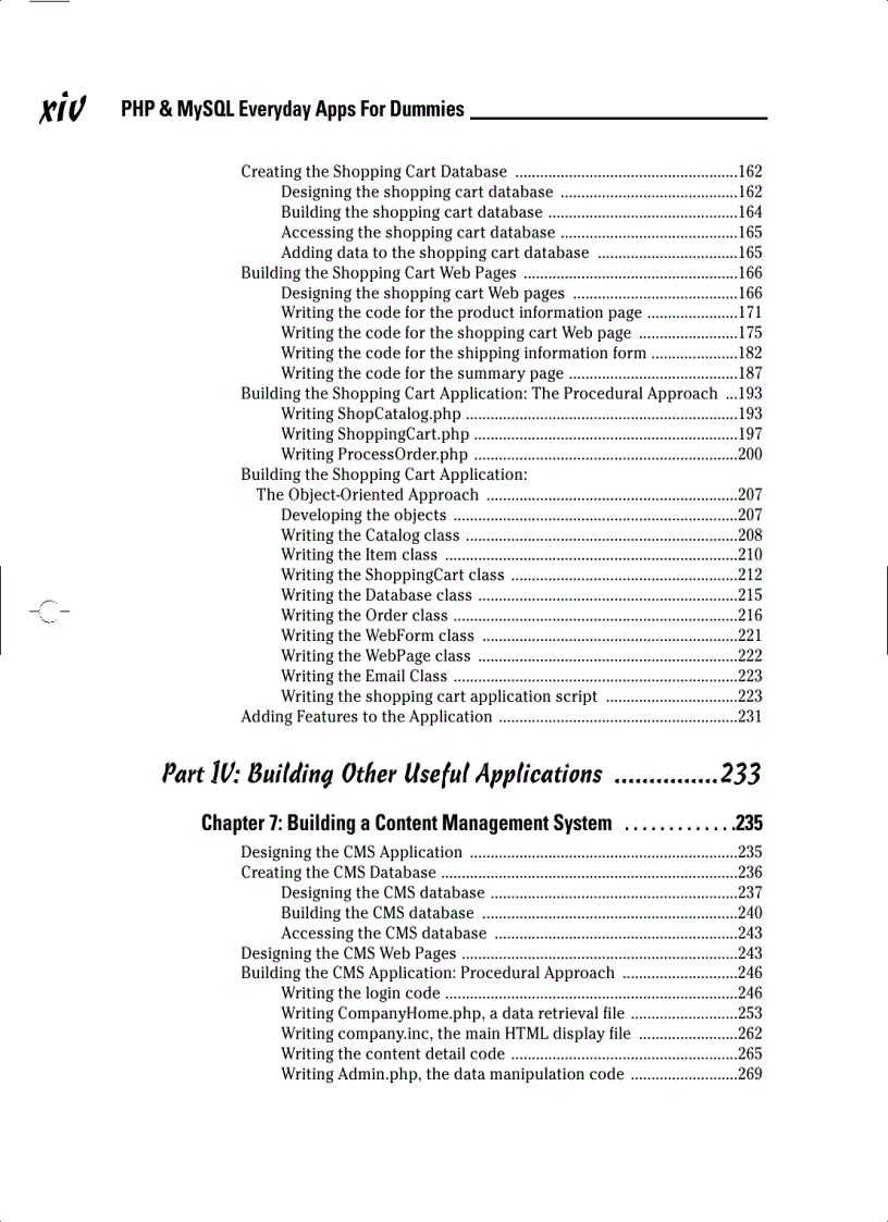 image for page PHP MySQL Everyday Apps For Dummies
