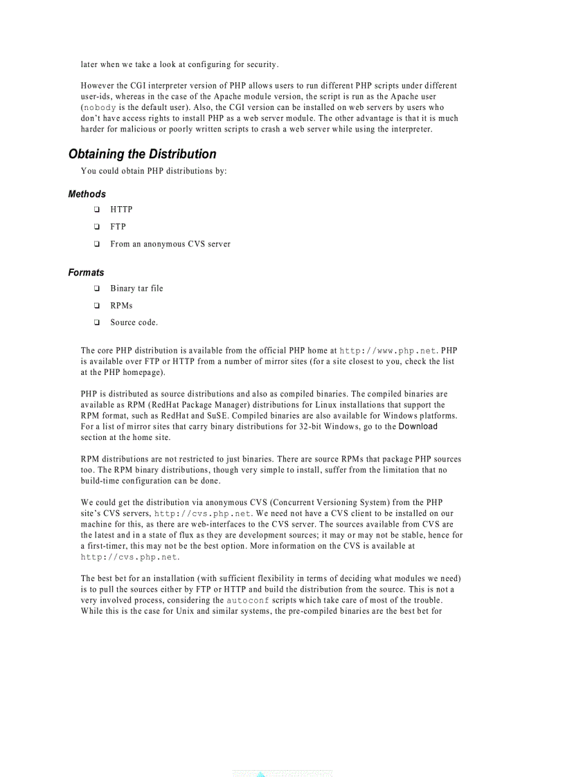 image for page Professional PHP Programming
