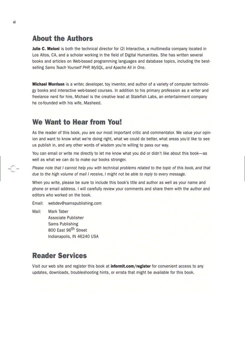 image for page Sams Teach yourself HTML and CSS in 24 hours 8th Ed
