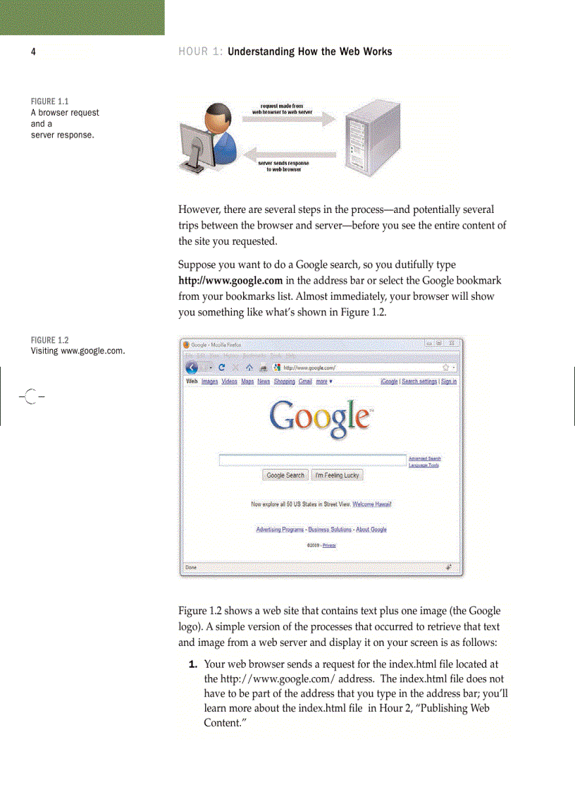 image for page Sams Teach yourself HTML and CSS in 24 hours 8th Ed