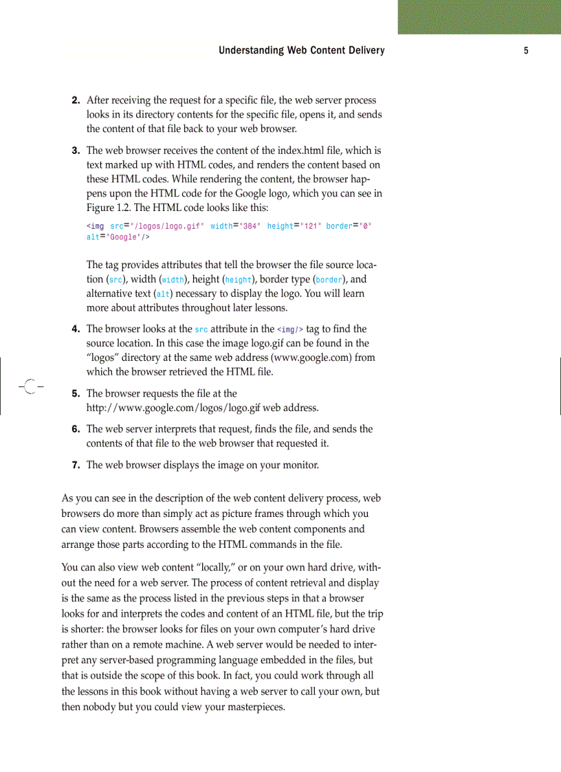 image for page Sams Teach yourself HTML and CSS in 24 hours 8th Ed