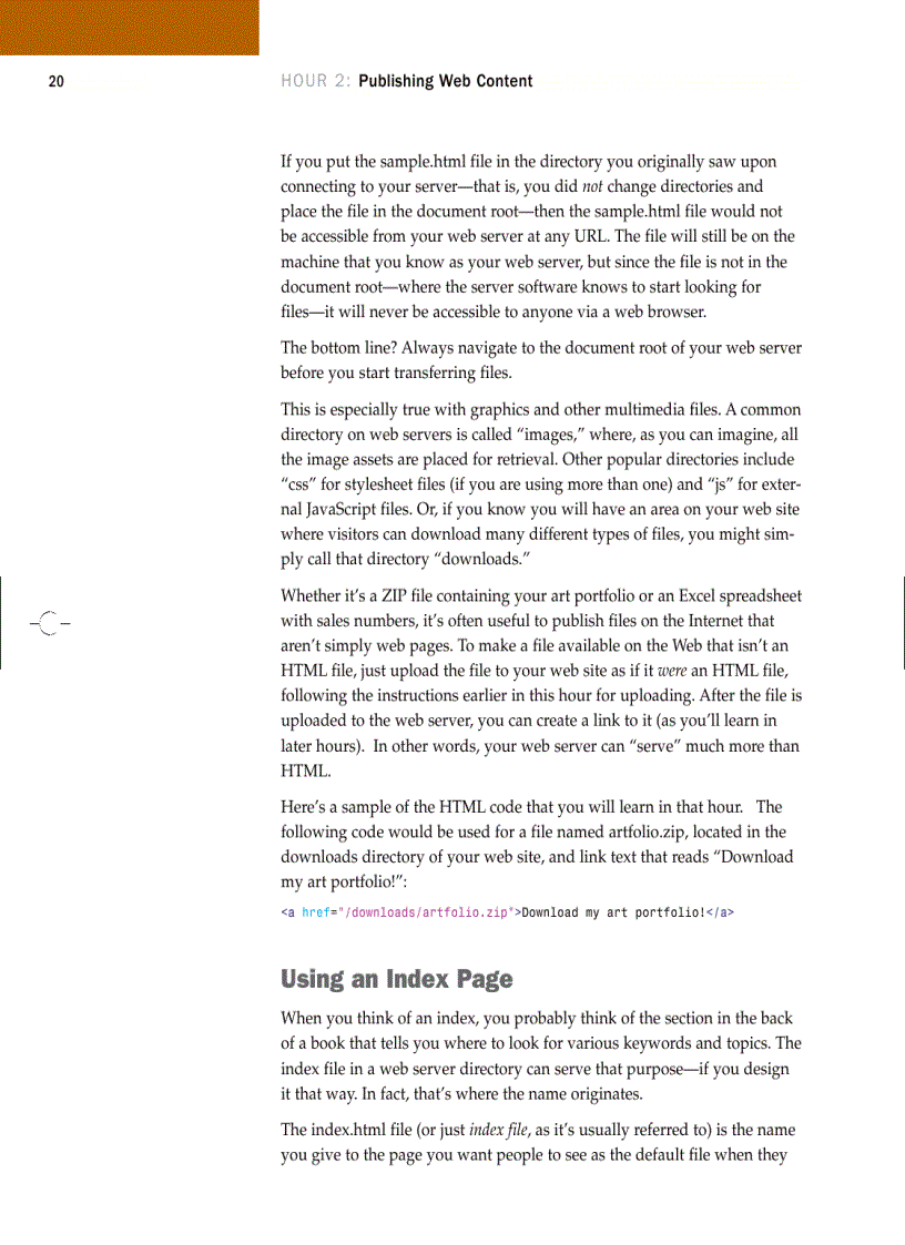 image for page Sams Teach yourself HTML and CSS in 24 hours 8th Ed